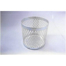 CESTO DE METAL GALVANIZADO REDONDO DE 15 X 15cm. SAT41122400 AE010